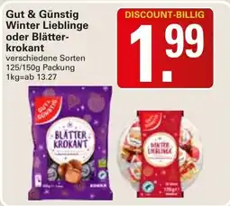 WEZ Blätterkrokant Angebot