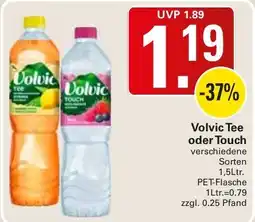 WEZ Volvic Tee oder Touch Angebot