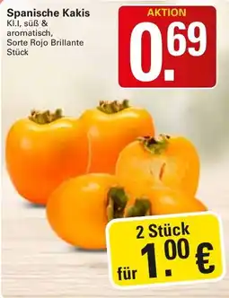 WEZ Spanische Kakis Angebot