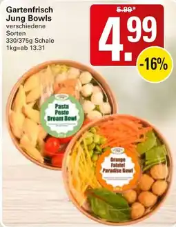 WEZ Gartenfrisch Jung Bowls Angebot