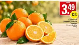 WEZ San Lucar Südafrikanische Orangen Angebot