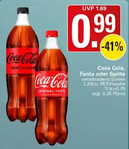 WEZ Coca Cola Angebot