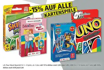 Pfennigpfeiffer Paw Patrol Quartett Oder Uno Angebot