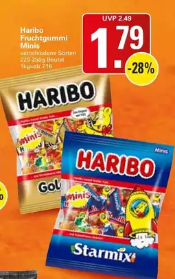 WEZ Haribo Fruchtgummi Minis Angebot