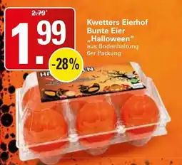 WEZ Kwetters Eierhof Bunte Eier "Halloween" Angebot