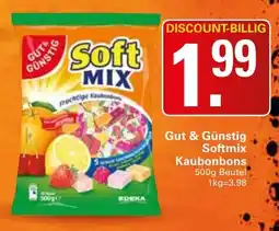 WEZ Gut & Günstig Softmix Kaugummi Angebot