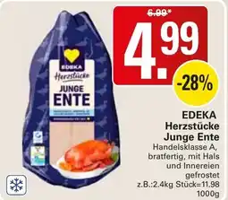 WEZ EDEKA Herzstücke Junge Ente Angebot