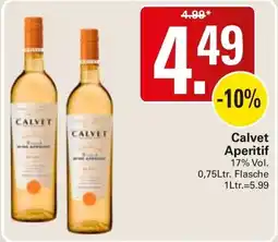 WEZ Calvet Aperitif Angebot