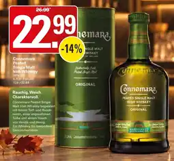 WEZ Connemara Peated Single Malt Irish Whiskey Angebot