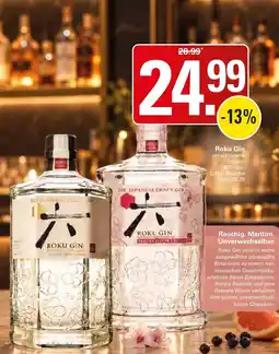 WEZ Roku Gin Angebot