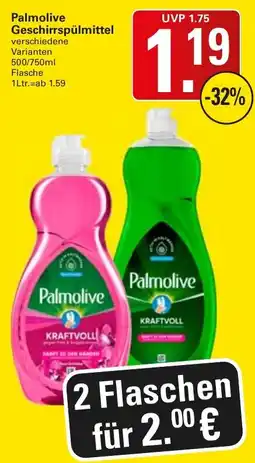 WEZ Palmolive Geschirrspülmittel Angebot
