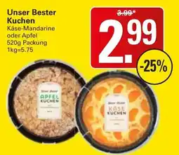 WEZ Unser Bester Kuchen Angebot