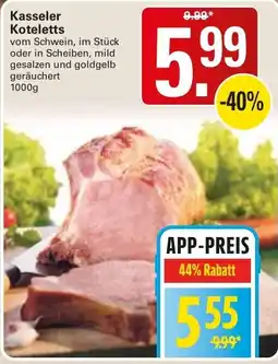 WEZ Kasseler Koteletts Angebot