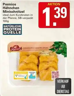 WEZ Premios Hähnchen Minischnitzel Angebot