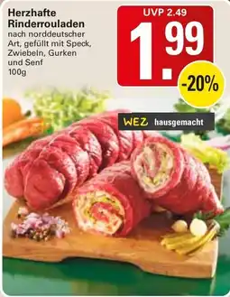 WEZ WEZ hausgemacht Rinderrouladen Angebot