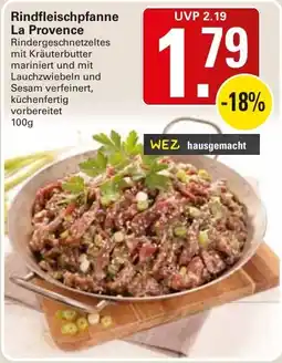 WEZ Rindfleischpfanne La Provence Angebot
