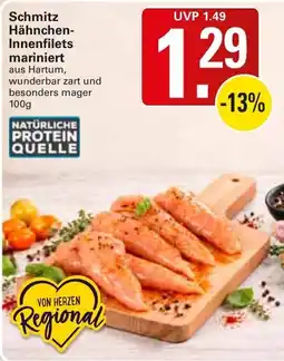 WEZ Schmitz Hähnchen-Innenfilets mariniert Angebot