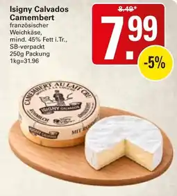 WEZ Isigny Calvados Camembert Angebot