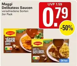 WEZ Maggi Delikatess Saucen Angebot