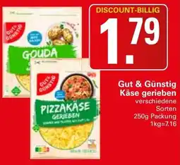 WEZ Gut & Günstig Käse gerieben Angebot