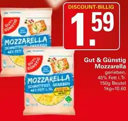 WEZ Gut & Günstig Mozzarella Angebot
