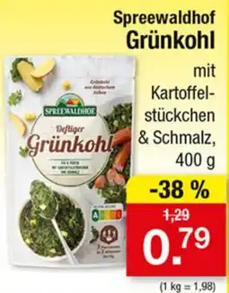 Zimmermann Spreewaldhof Grünkohl Angebot