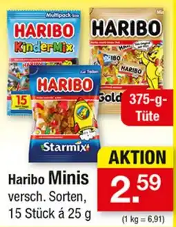 Zimmermann Haribo Minis Angebot