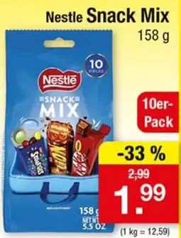 Zimmermann Nestle Snack Mix Angebot