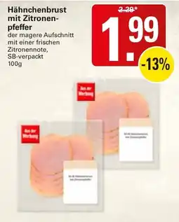 WEZ Hähnchenbrust mit Zitronenpfeffer Angebot