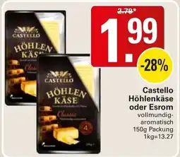 WEZ Castello Höhlenkäse Classic Angebot