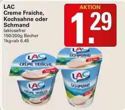 WEZ LAC Creme Fraiche, Kochsahne oder Schmand Angebot
