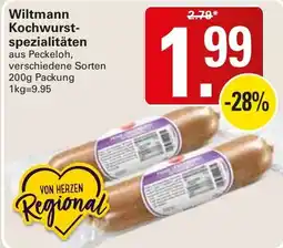WEZ Wiltmann Kochwurst-spezialitäten Angebot