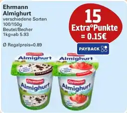 WEZ Ehrmann Almighurt Angebot