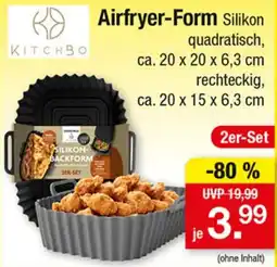 Zimmermann KITCHBO Airfryer-Form Angebot