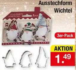 Zimmermann WinterPARTY Ausstechform Wichtel Angebot