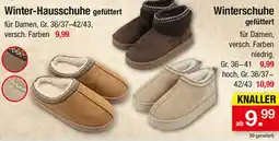 Zimmermann Winter-Hausschuhe gefüttert Angebot
