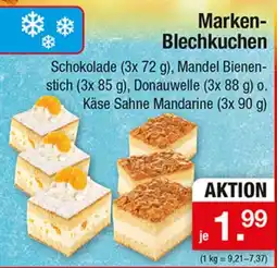 Zimmermann Marken-Blechkuchen Angebot