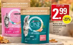 WEZ Purina One Katzenfutter Angebot