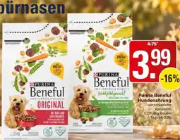 WEZ Purina Beneful Hundenahrung Angebot