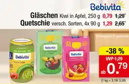 Zimmermann Bebivita Gläschen Kiwi in Apfel Angebot