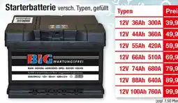 Zimmermann Starterbatterie BIG Angebot