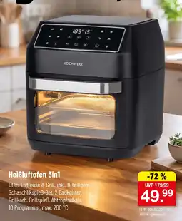Zimmermann Gourmetmaxx Heißluftofen 3in1 Angebot