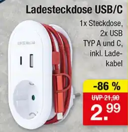 Zimmermann Ladesteckdose USB/C Angebot