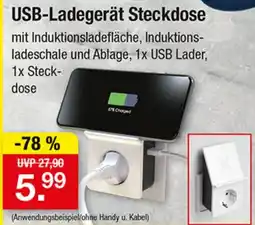 Zimmermann USB-Ladegerät Steckdose Angebot