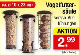 Zimmermann Vogelfutter-säule Angebot