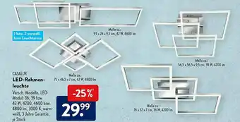 Aldi Süd Casalux Led-rahmen-leuchte Angebot