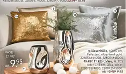 Möbel Braun Vase, Glas, silber Angebot