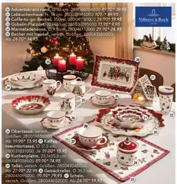 Möbel Braun Villeroy & Boch Adventskranz rund Angebot
