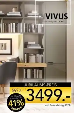 Möbel Braun IN VIVUS Einrichtung zum Leben Angebot