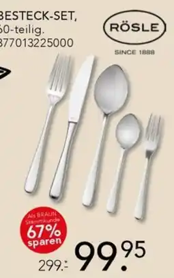 Möbel Braun Rösle besteck-set Angebot
